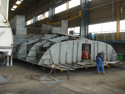 construction du yacht de luxe clipper paris