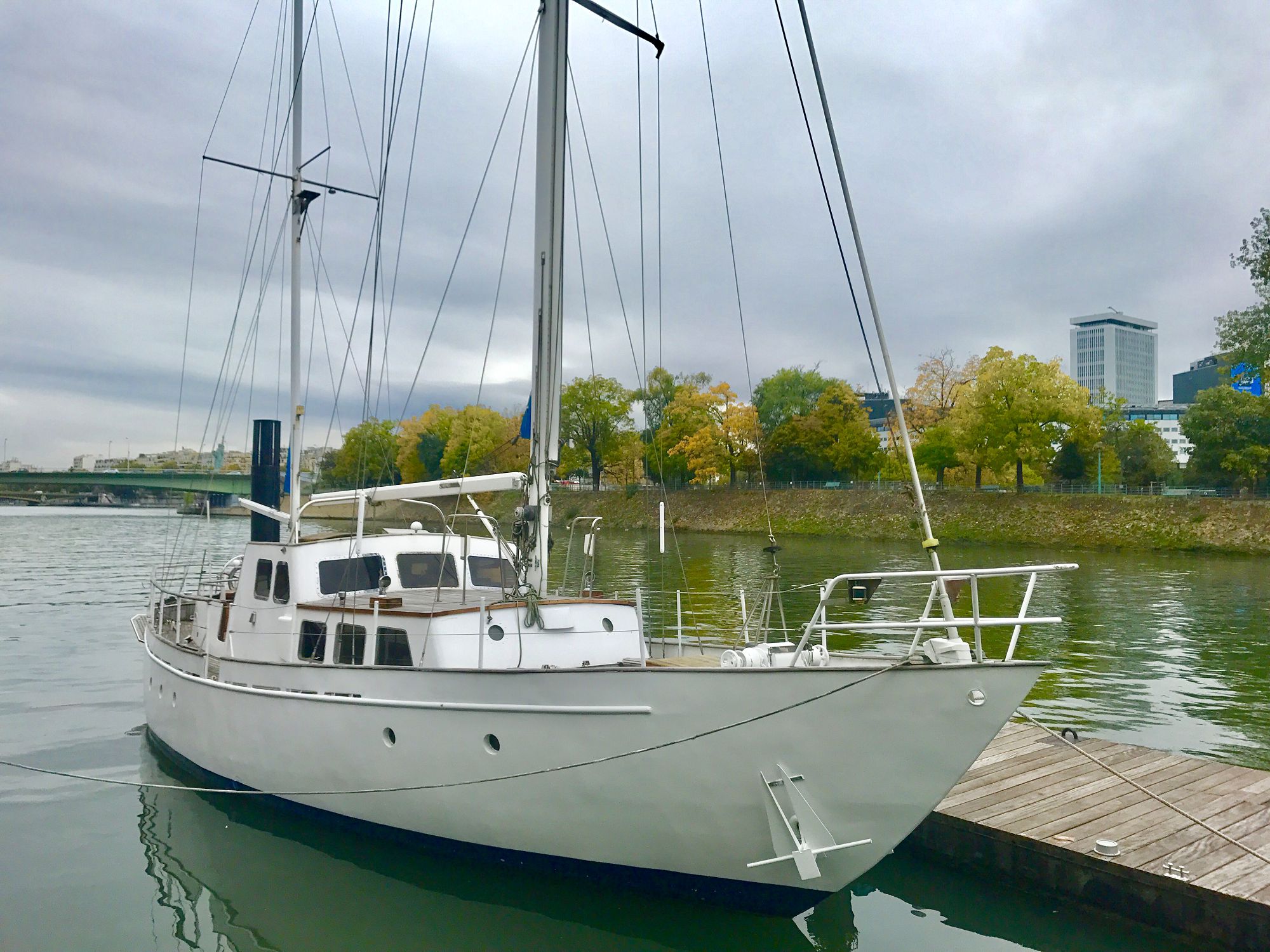 Le voilier Cymar Paris Yacht Marina